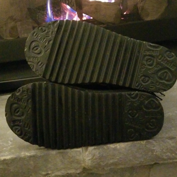 Tall Ukala Black Boots - Worn Once - Picture 4 of 4